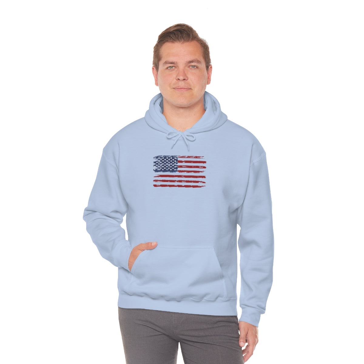 American Flag Hooded Sweatshirt