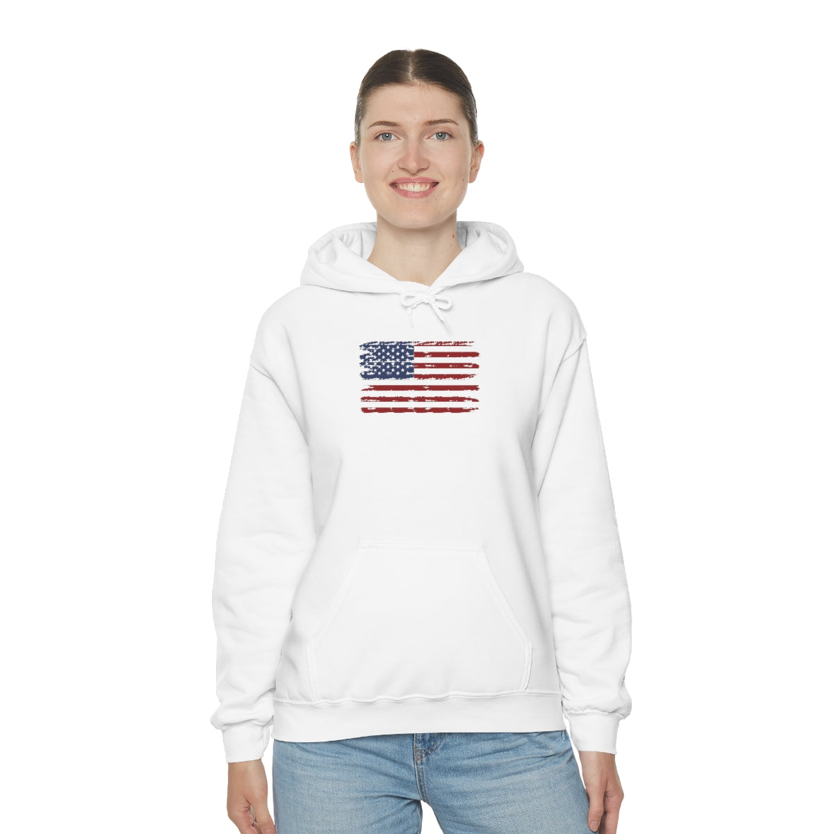 American Flag Hooded Sweatshirt