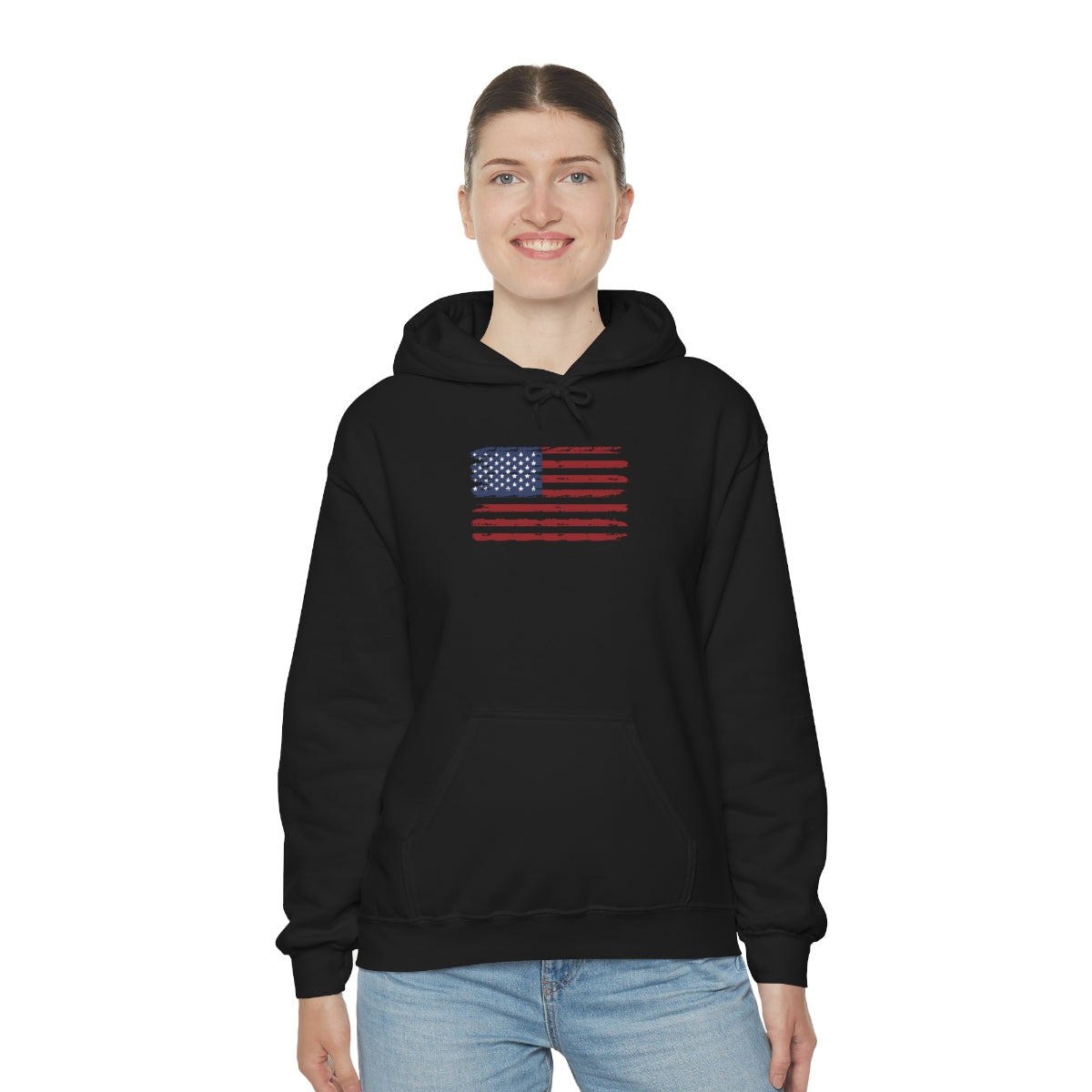 American Flag Hooded Sweatshirt