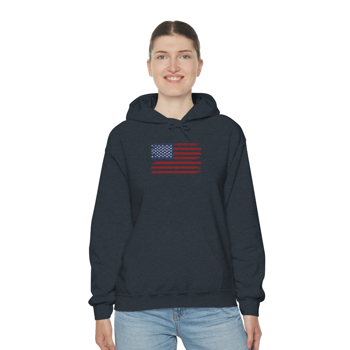 American Flag Hooded Sweatshirt