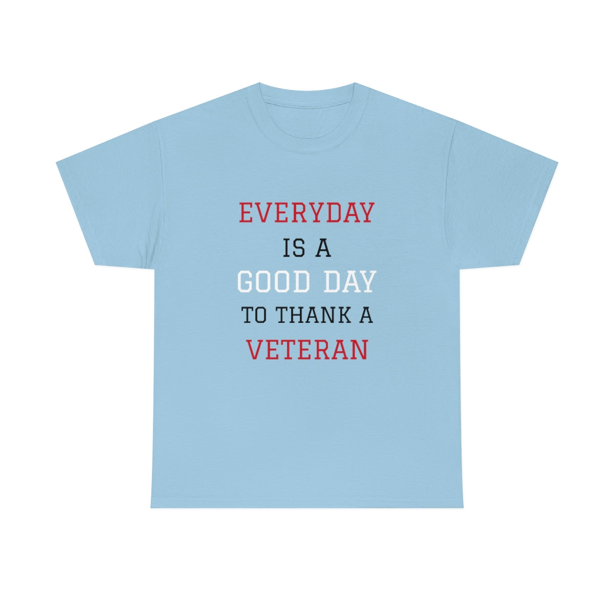 Thank a Veteran Unisex Heavy Cotton Tee