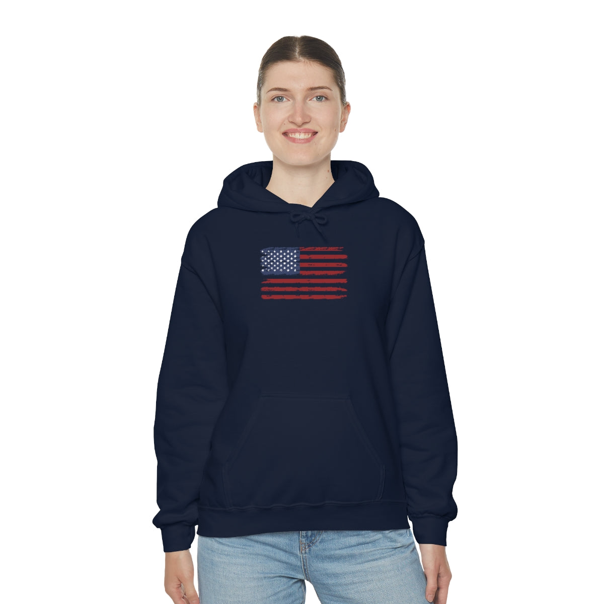 American Flag Hooded Sweatshirt