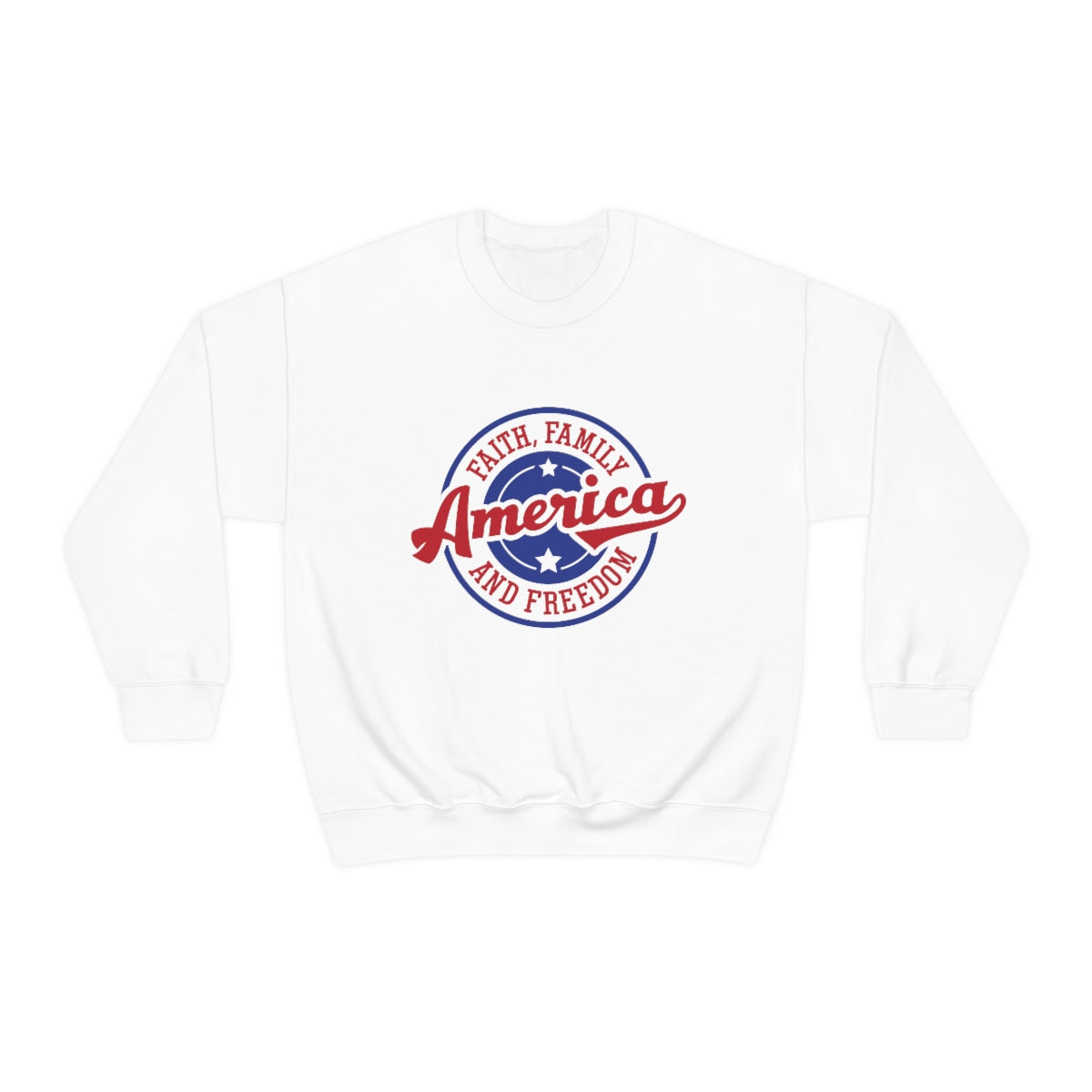 Faith, Family & Freedom Unisex Crewneck Sweatshirt