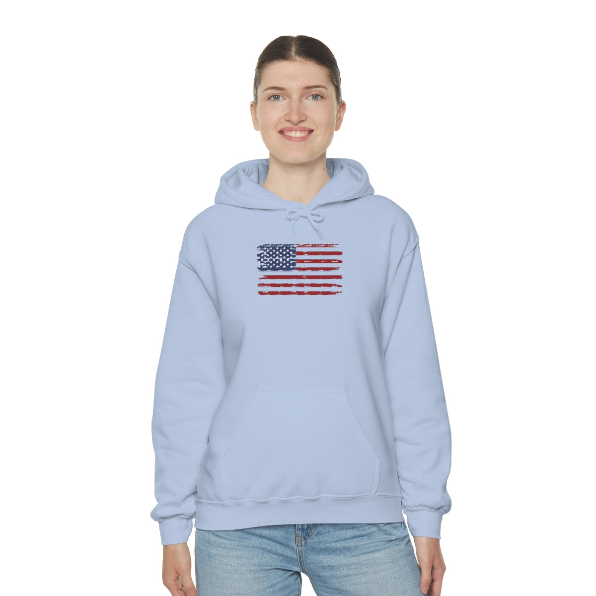 American Flag Hooded Sweatshirt