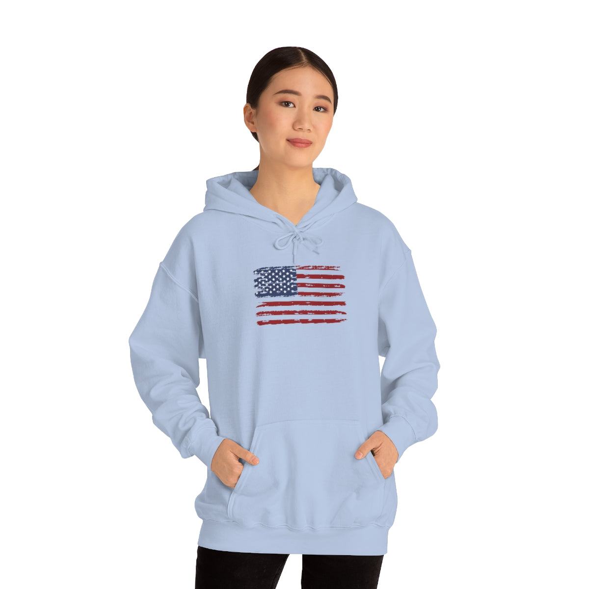 American Flag Hooded Sweatshirt