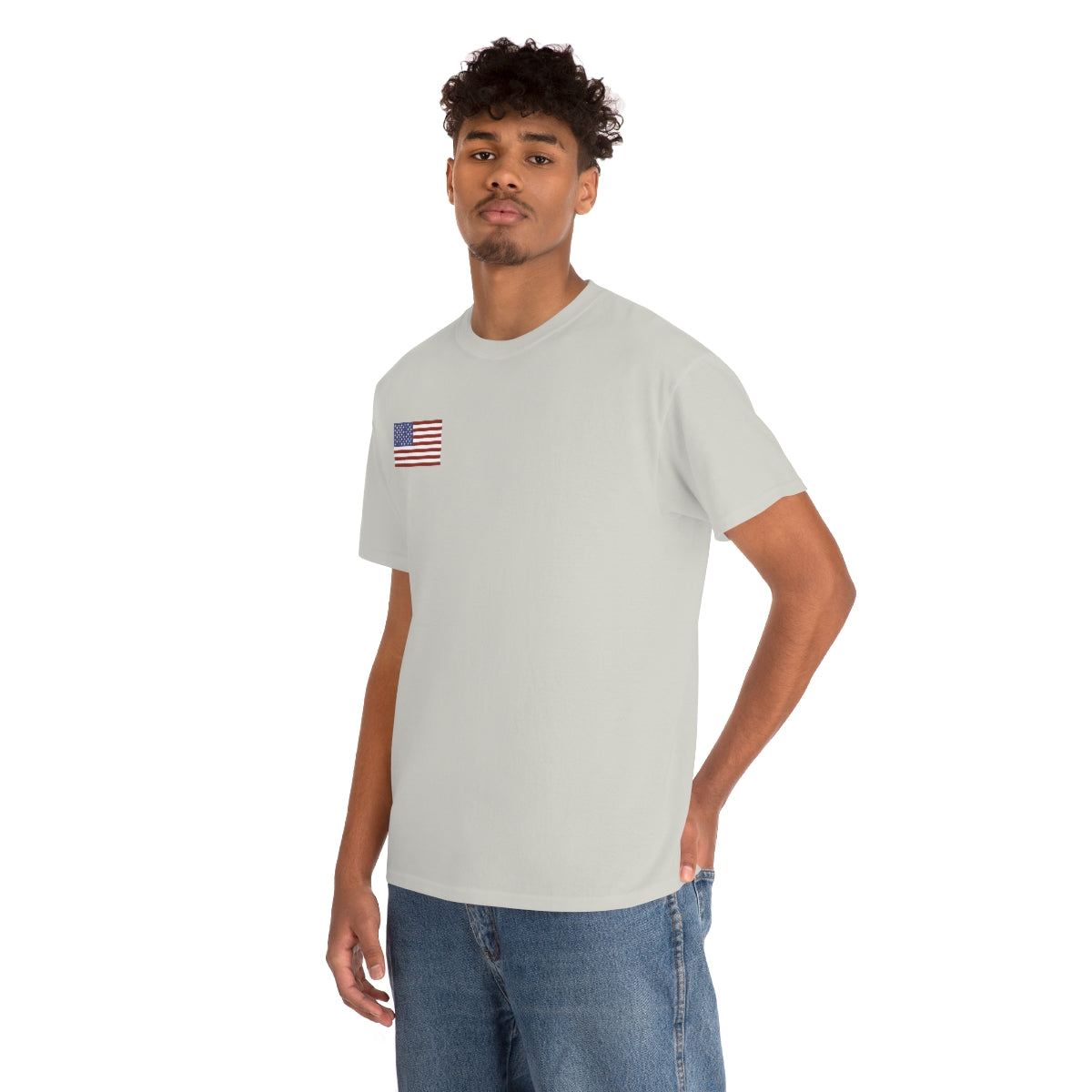 USA Car Unisex Heavy Cotton Tee