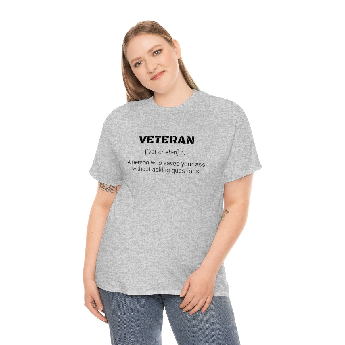 VETERAN - a person who saved your ass without asking questions