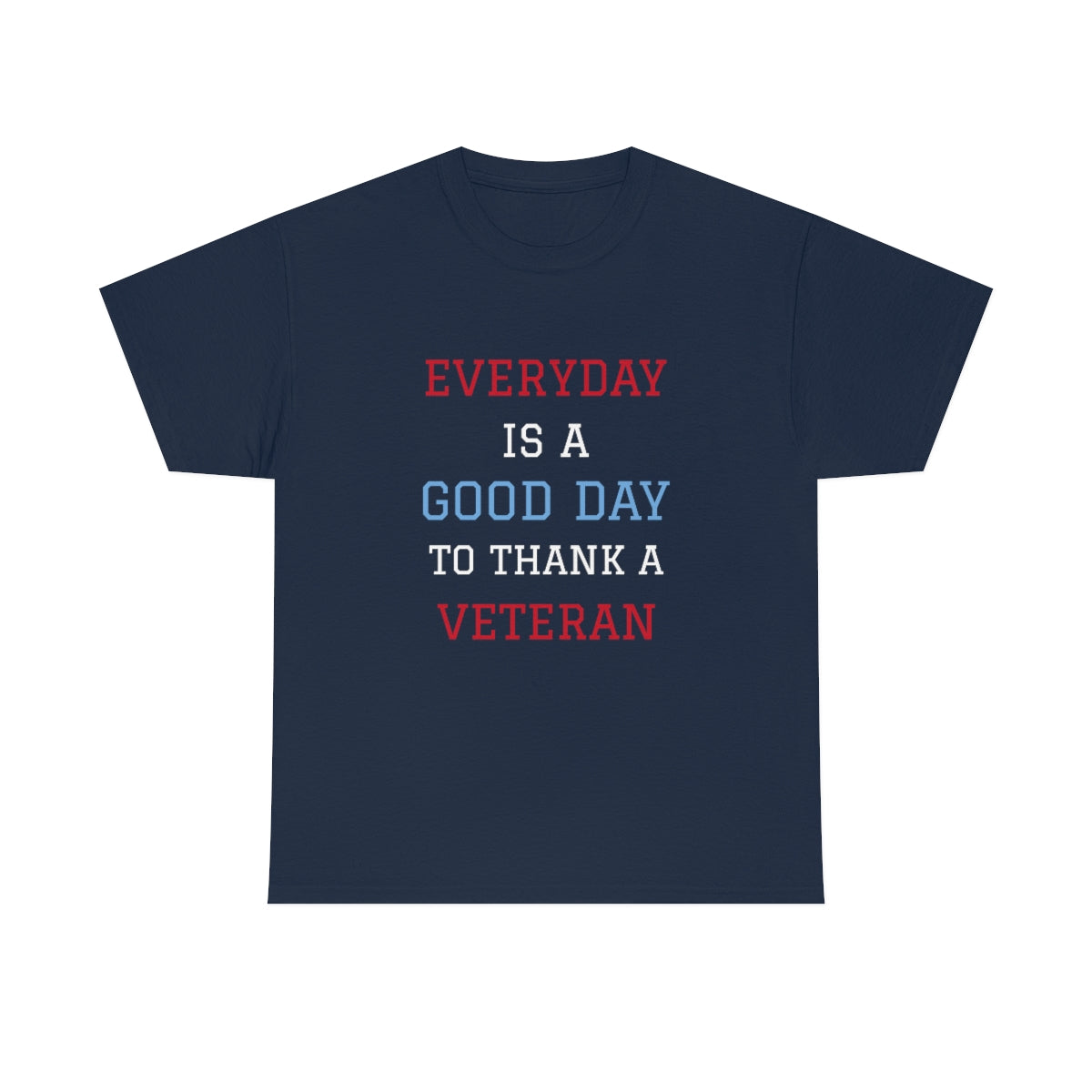 Thank a Veteran Unisex Heavy Cotton Tee