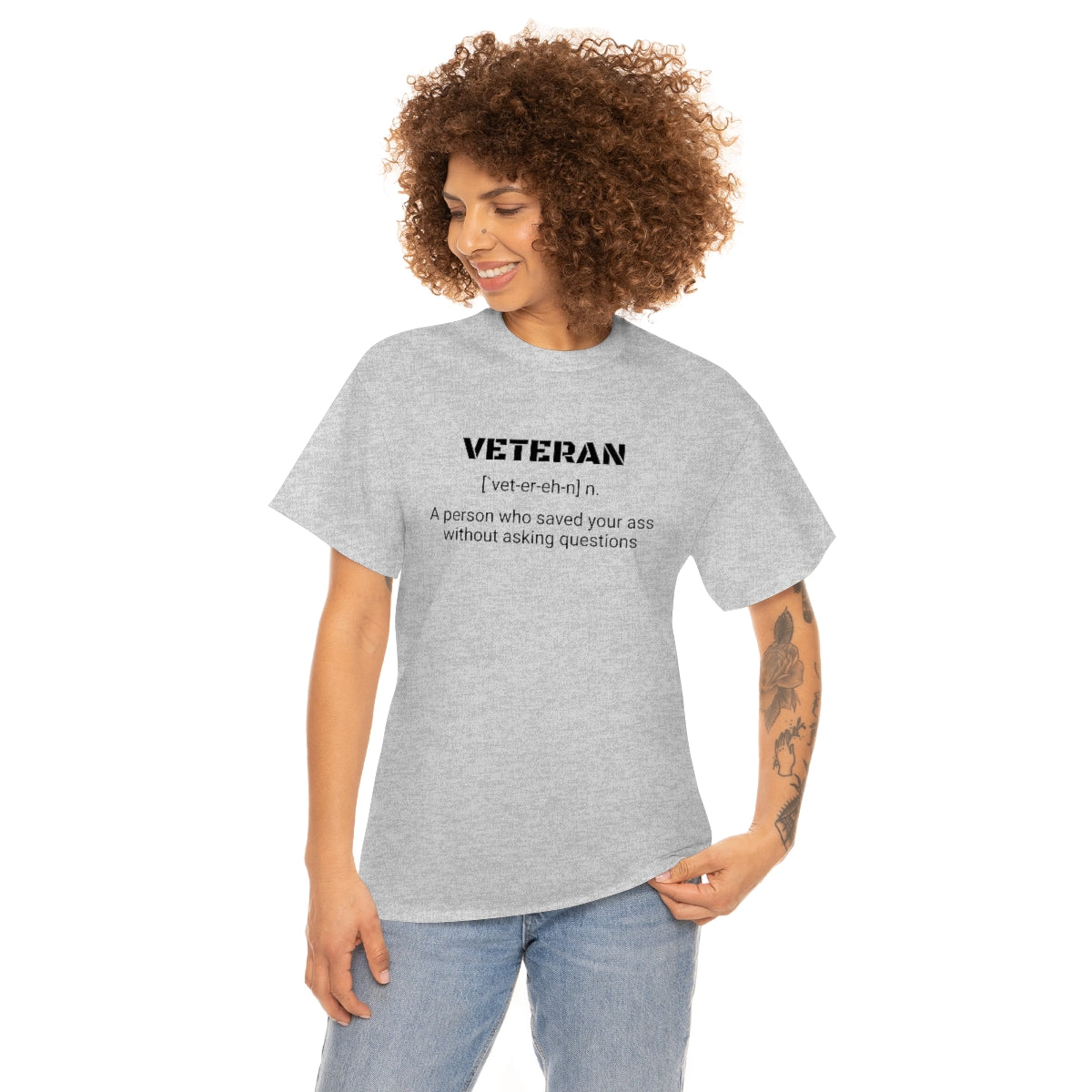 VETERAN - a person who saved your ass without asking questions