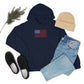 American Flag Hooded Sweatshirt