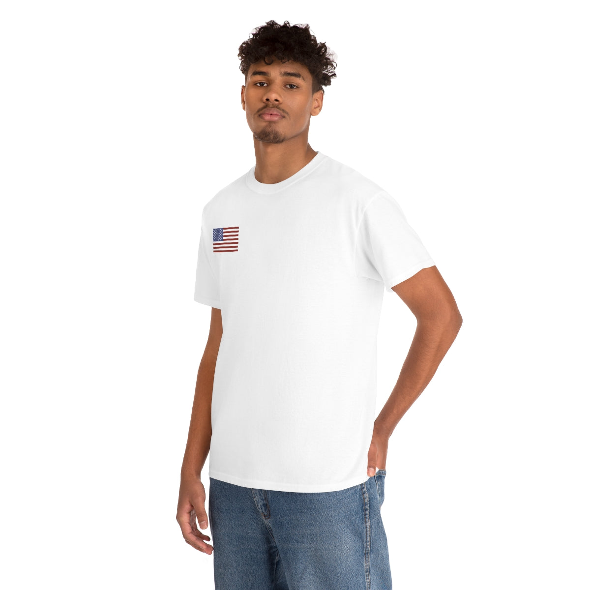 USA Car Unisex Heavy Cotton Tee