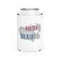 "Bed Wine & Blue" Fun Can Cooler Sleeve