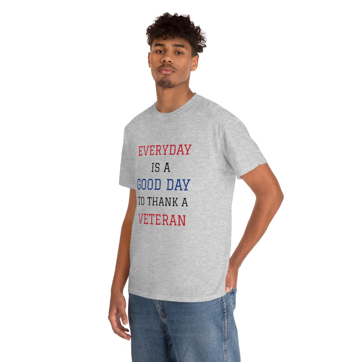 Thank a Veteran Unisex Heavy Cotton Tee