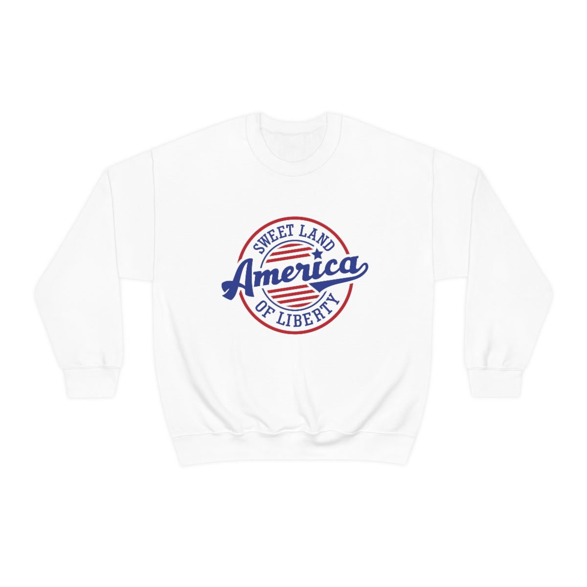 Sweet Land of Liberty Unisex Crewneck Sweatshirt