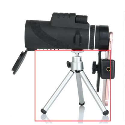 Powerful Monocular Telescope for Smartphone 40X60 Military Spyglass High Quality Large Eyepiece HD Hunting Spotting Scope Mount