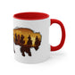 Cowboy Bison & Howdy Bitches Mug, 11oz