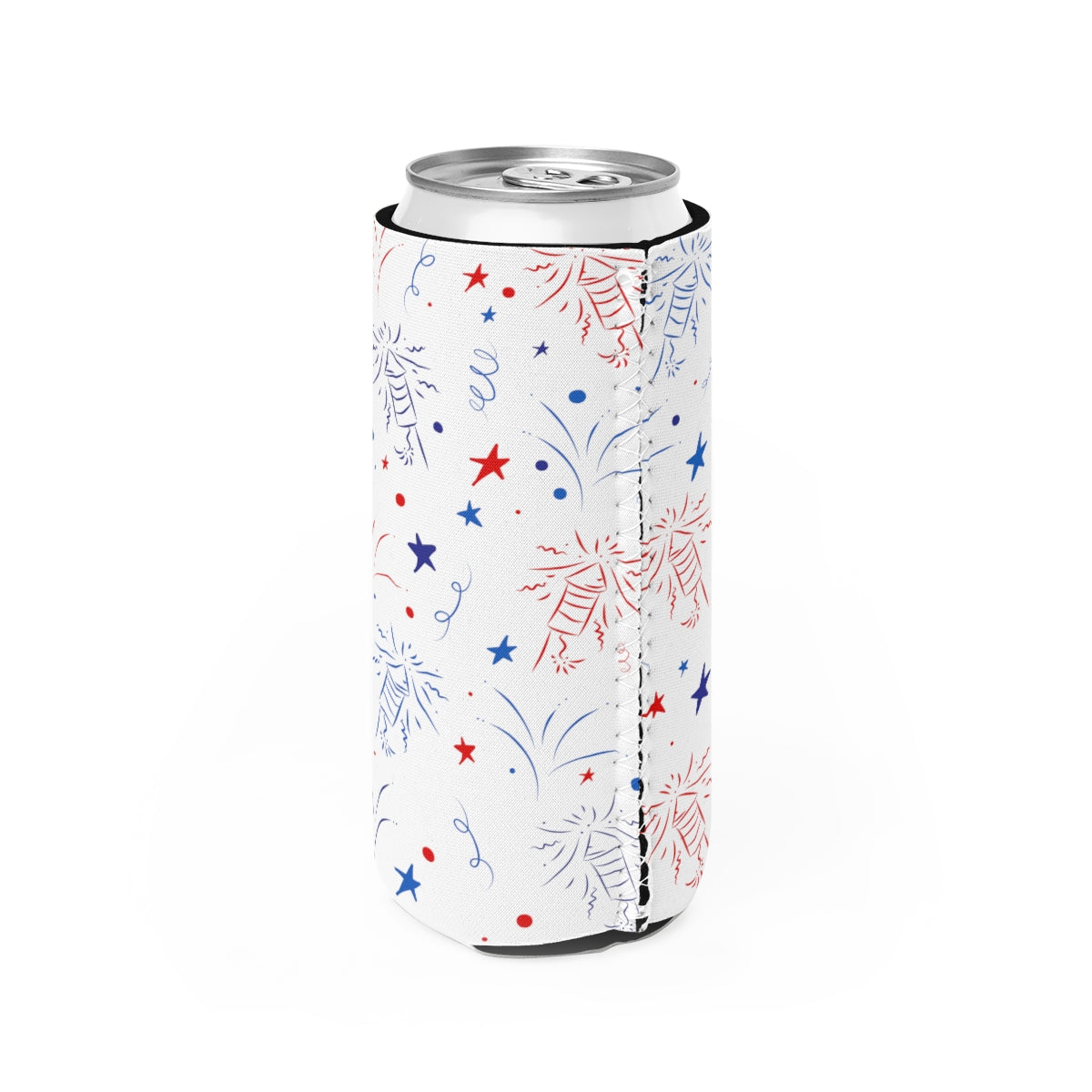 Patriotic Slim Can Cooler