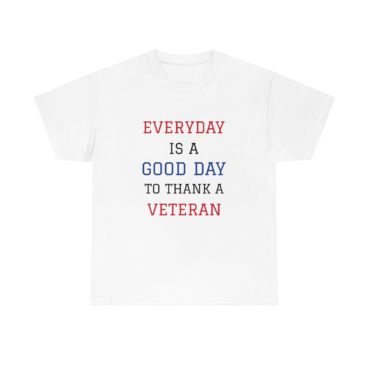 Thank a Veteran Unisex Heavy Cotton Tee