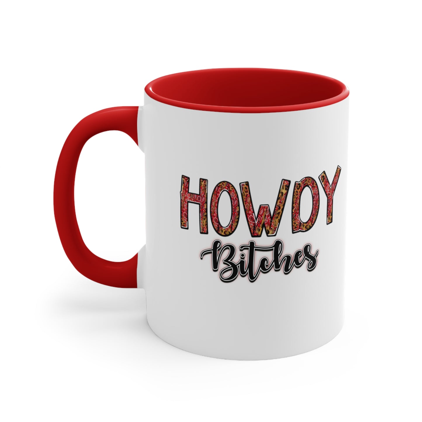 Cowboy Bison & Howdy Bitches Mug, 11oz