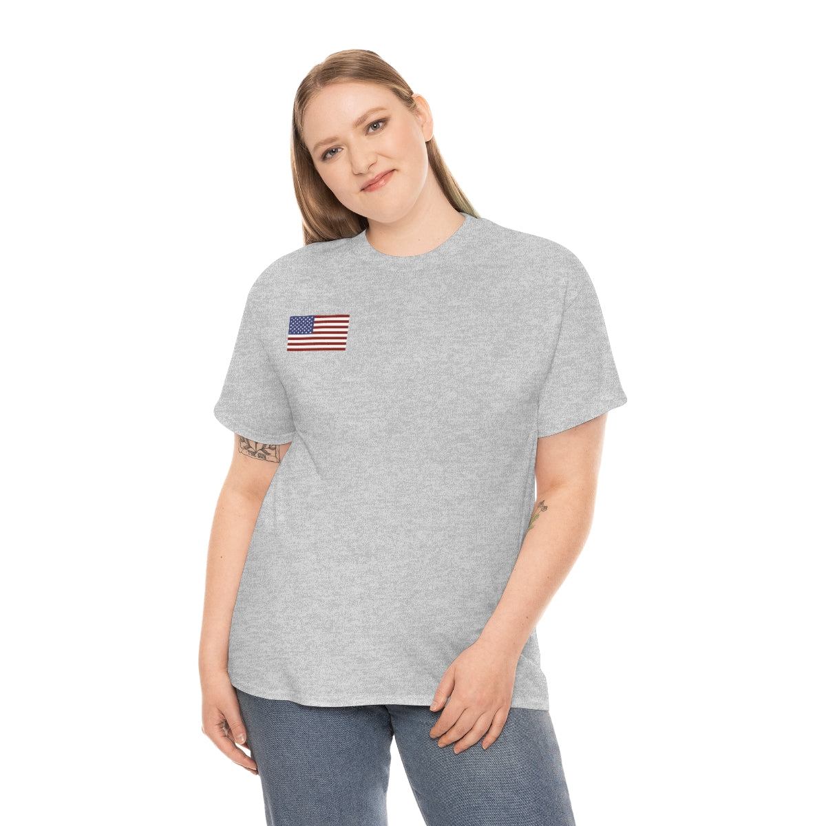 USA Car Unisex Heavy Cotton Tee