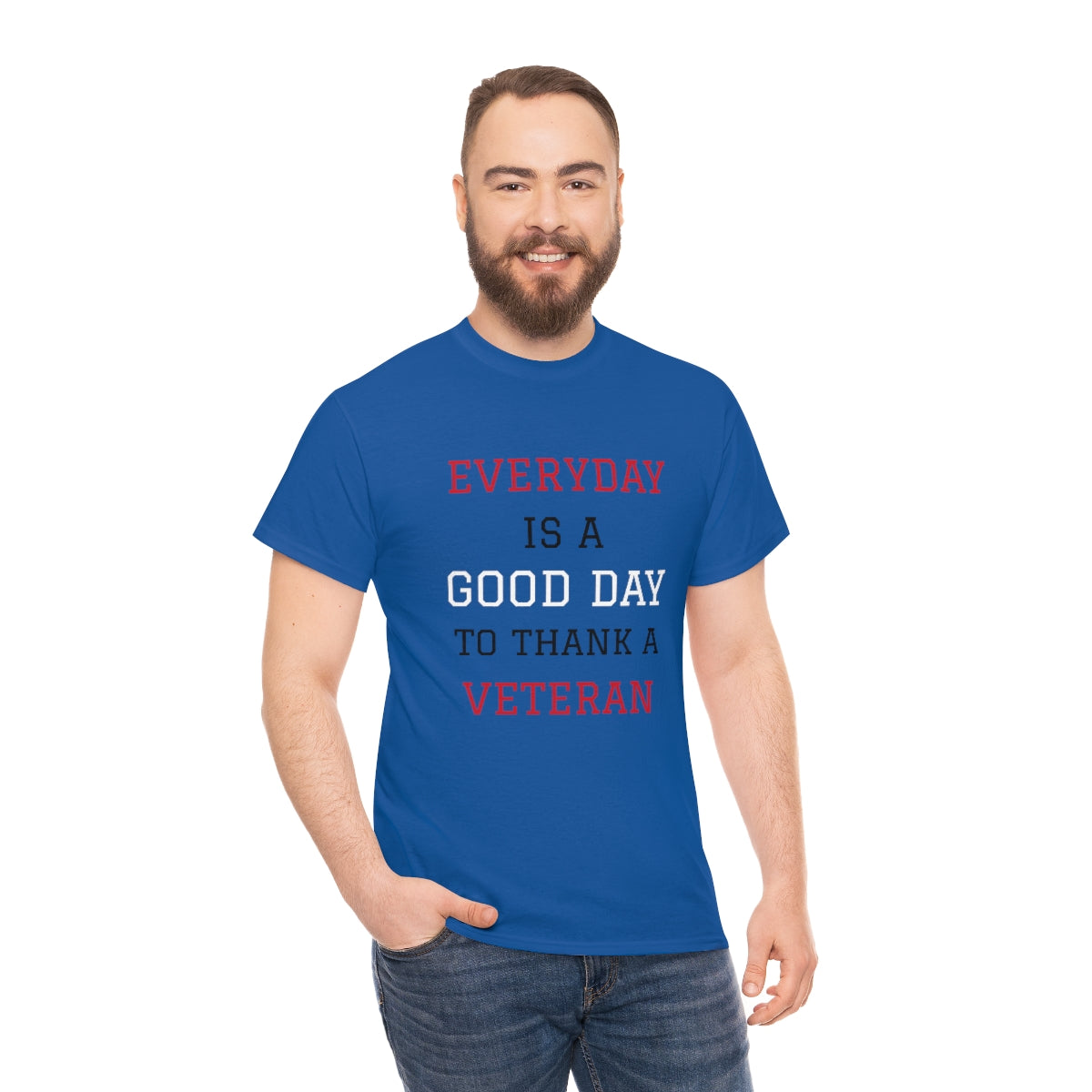 Thank a Veteran Unisex Heavy Cotton Tee