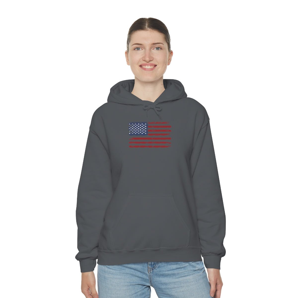 American Flag Hooded Sweatshirt