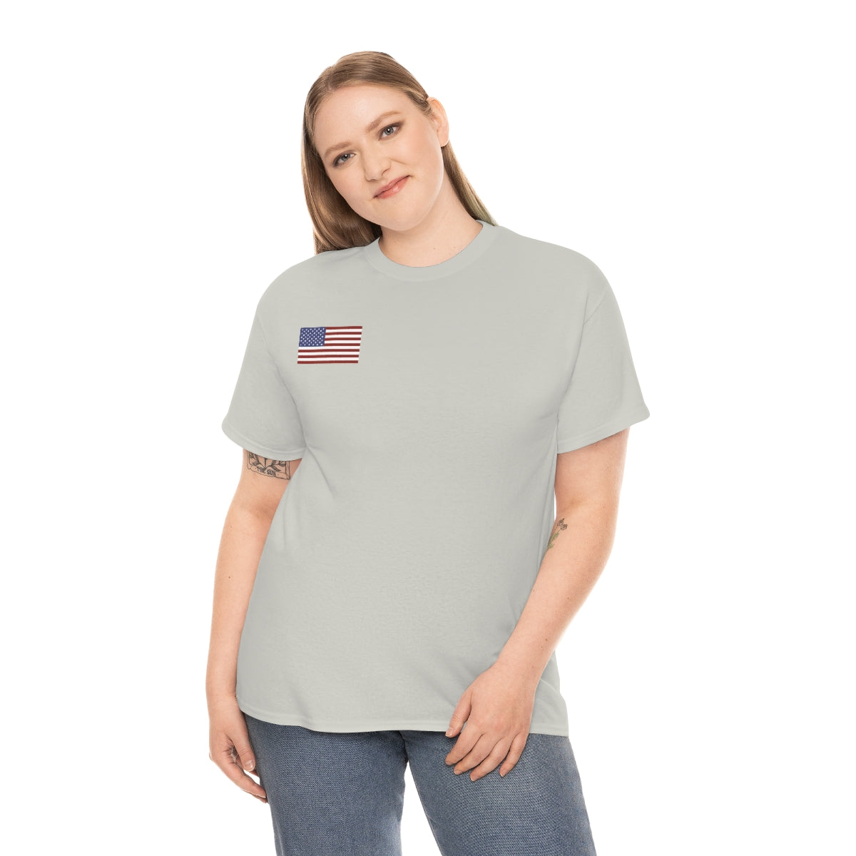 USA Car Unisex Heavy Cotton Tee