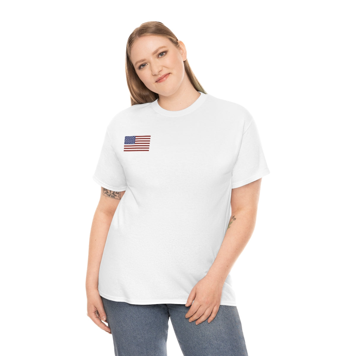 USA Car Unisex Heavy Cotton Tee