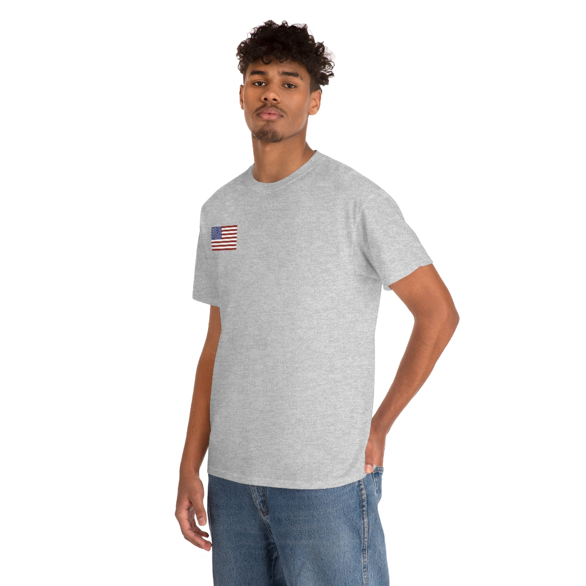 USA Car Unisex Heavy Cotton Tee