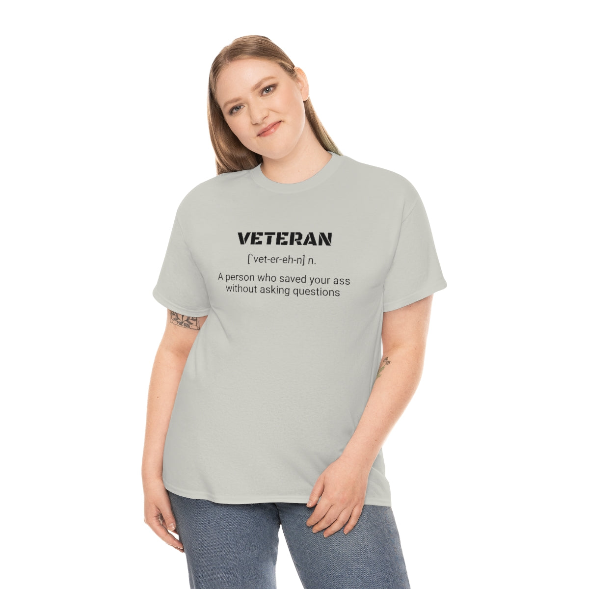 VETERAN - a person who saved your ass without asking questions