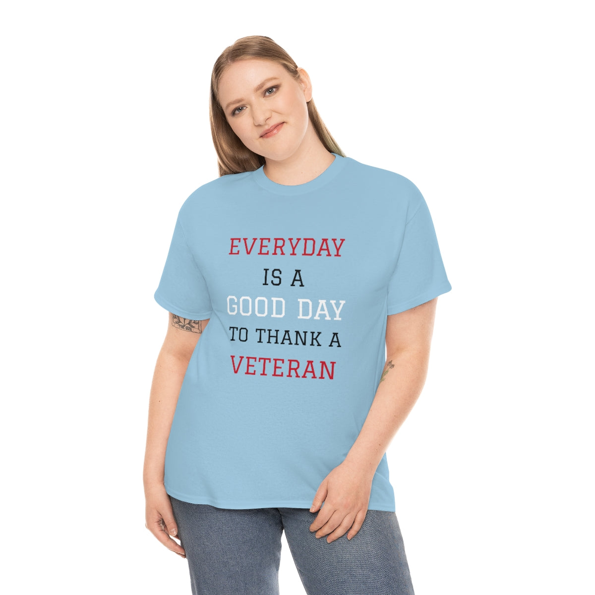 Thank a Veteran Unisex Heavy Cotton Tee