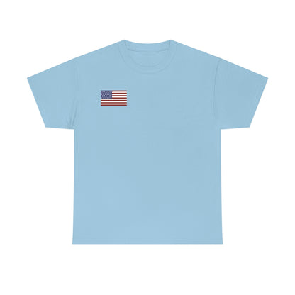 USA Car Unisex Heavy Cotton Tee