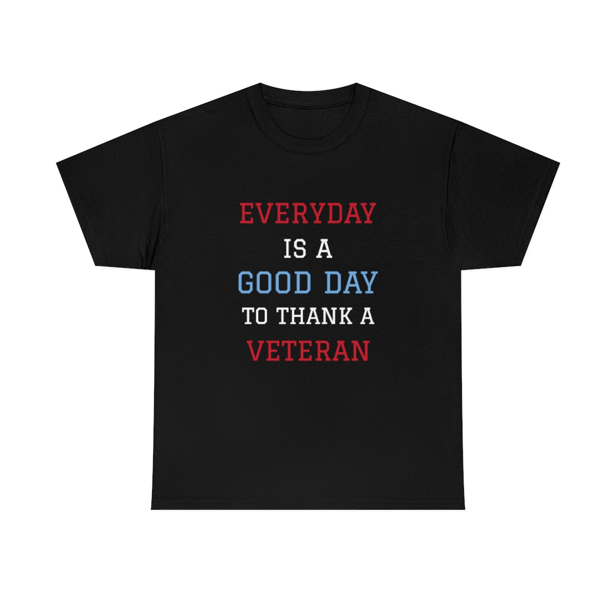 Thank a Veteran Unisex Heavy Cotton Tee