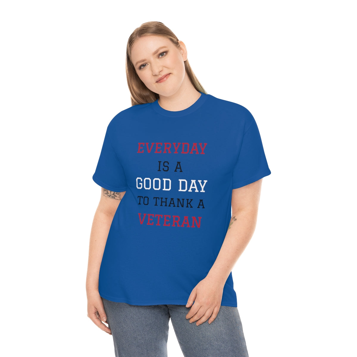 Thank a Veteran Unisex Heavy Cotton Tee