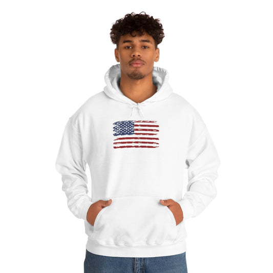 American Flag Hooded Sweatshirt