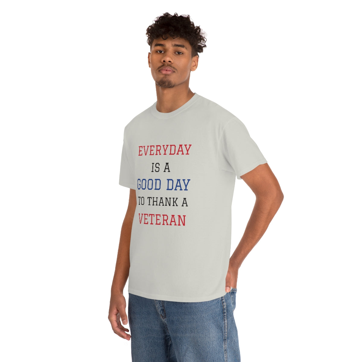 Thank a Veteran Unisex Heavy Cotton Tee