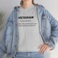 VETERAN - a person who saved your ass without asking questions