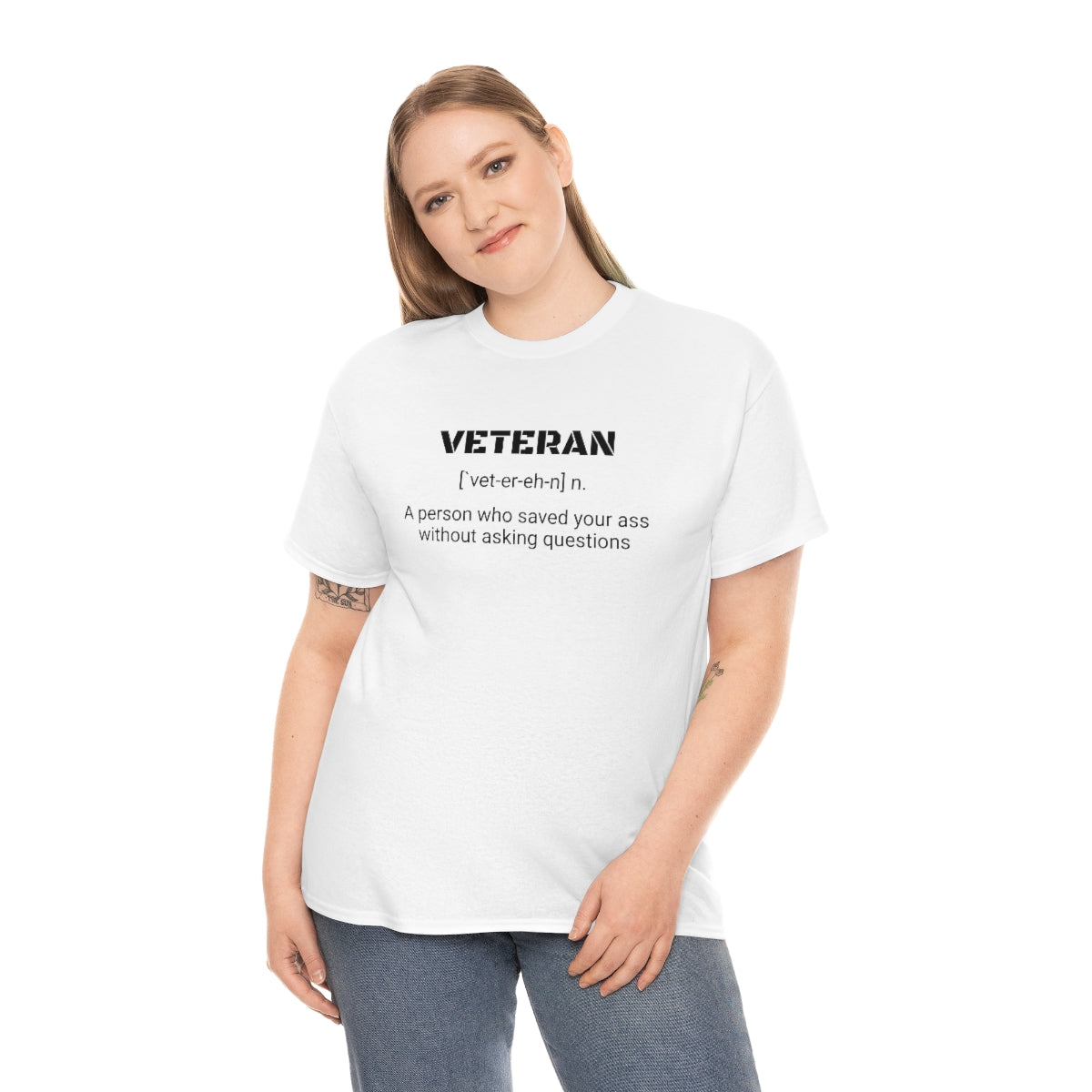 VETERAN - a person who saved your ass without asking questions