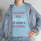 Thank a Veteran Unisex Heavy Cotton Tee