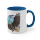 Eagle & American Flag #3 Mug, 11oz