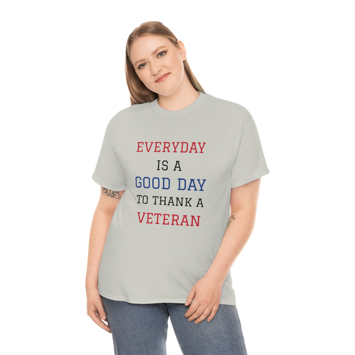 Thank a Veteran Unisex Heavy Cotton Tee